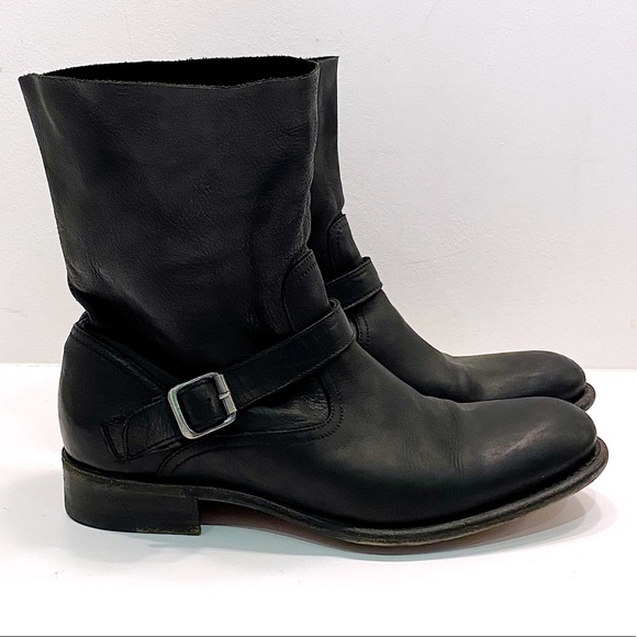 N.D.C Black Moto Boots - 36.5 - Picture 2 of 9